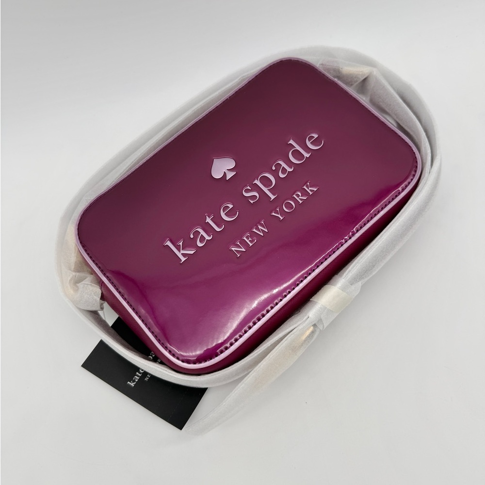 Kate Spade Oh Snap Mini Camera Bag Dark Raspberry
